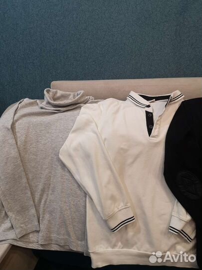 Рубашки брюки к школе б/у и новые р-р 140, 9-10лет