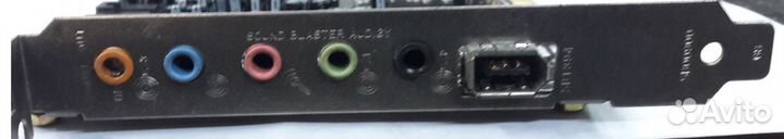 Звуковая карта Cr. sound blaster audigy Live 5.1