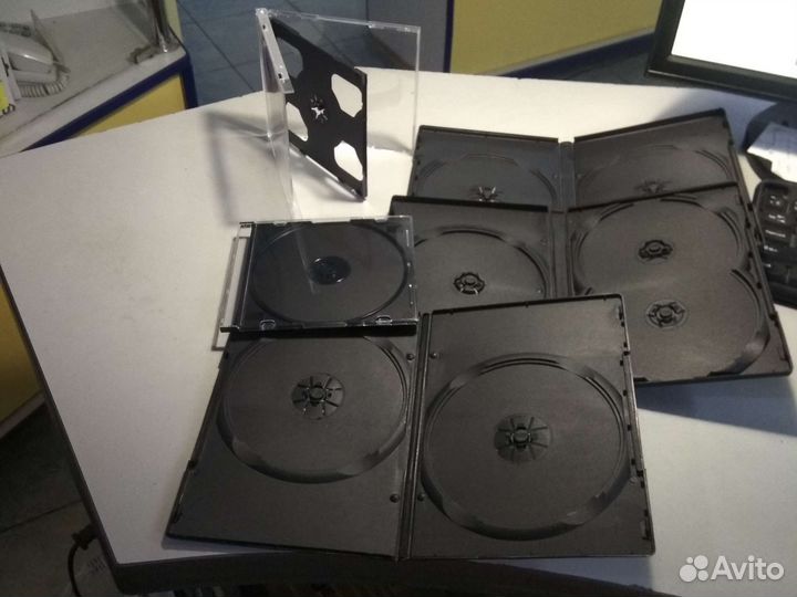 Коробки боксы для CD DVD дисков