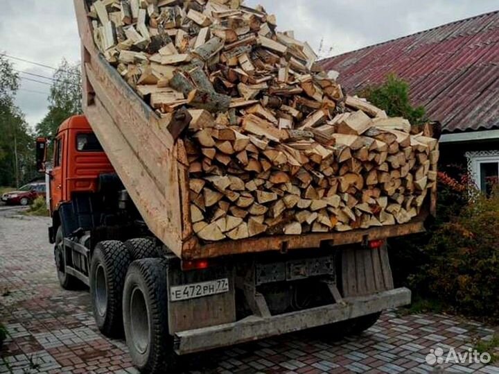 Дрова. Колотые