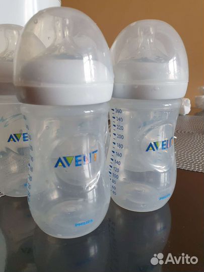 Бутылочки для кормления avent