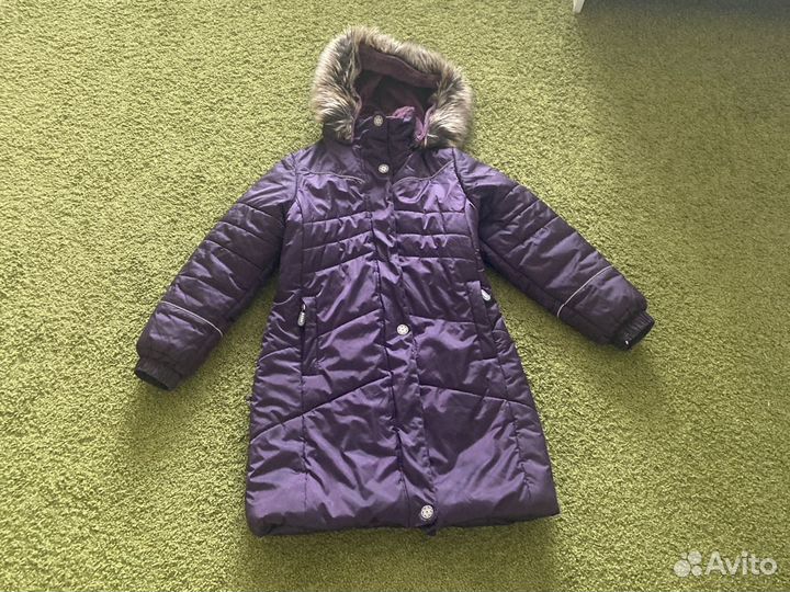Зимнее пальто для девочки Kerry 146 рост