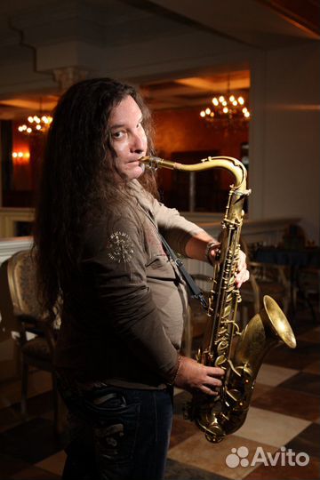 Саксофонист на Праздник Корпоратив Юбилей Поздравл