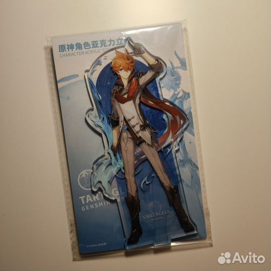 Официальный мерч genshin impact акриловые стенды