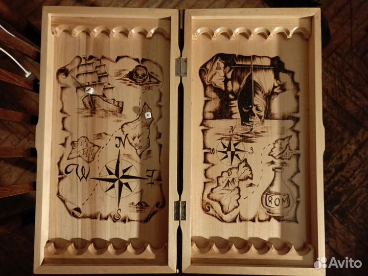Нарды ручной работы