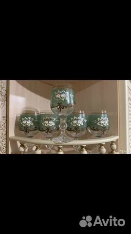 Фужеры богемия