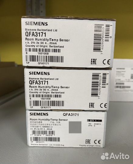 Датчик влажности Siemens QFA3171