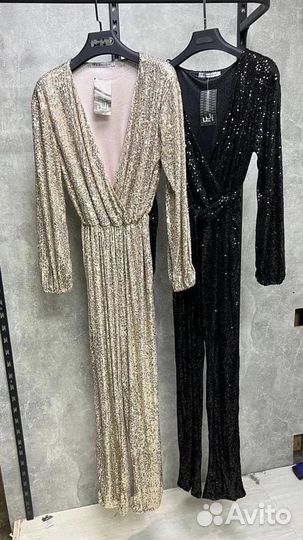 Комбинезон с пайетками женский вечерний