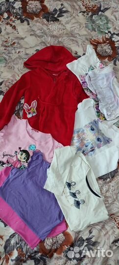 Толстовки, платья, лонги 100-110