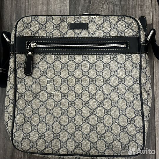 Сумка gucci gg supreme messenger bag оригинал