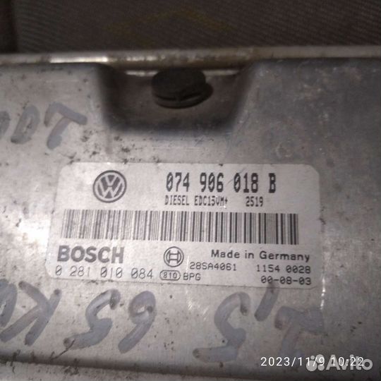 Эбу на Фольксваген т4