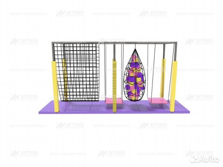 Ниндзя парки нк-3, детская игровая зона