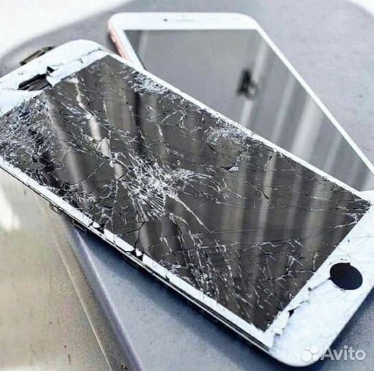 Стекло, замена стекла iPhone