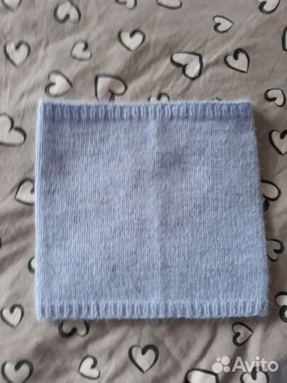 Комплект шапка, снуд и варежки