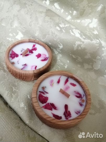 Свечи из натурального воска ручная работа