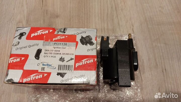 PCI1138 patron катушка зажигания Ford, cougar 98