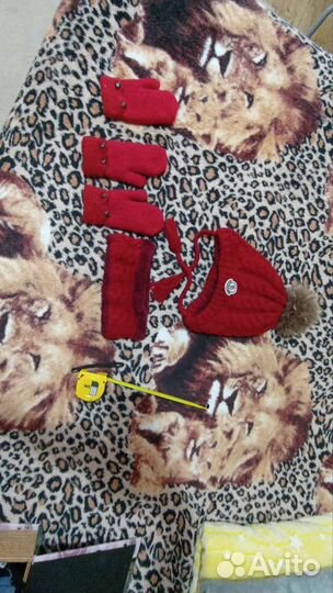 Шапка и снуд+ варежки