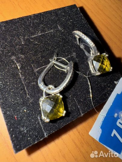 Серьги серебро 925