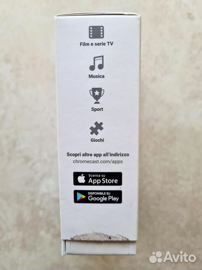 Медиаплеер Google Chromecast 2 / FHD / NC2-6A5