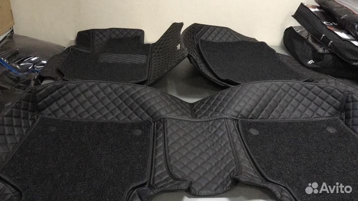 3D Коврики Range Rover Салон Багажник из Экокожи