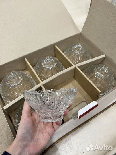 Набор менажниц (вареньица) в коробке новые