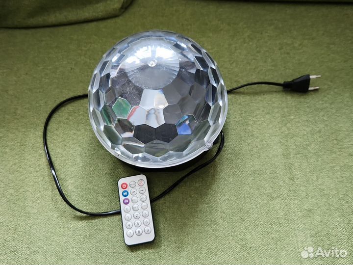Музыкальный,светящийся шар с MP-3