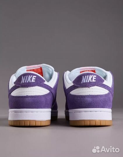 Кроссовки Nike Sb Dunk Low Purple Suede