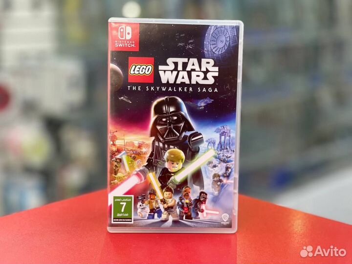 Nintendo Switch - lego Star Wars The Skywalker Б/У (Русские субтитры)