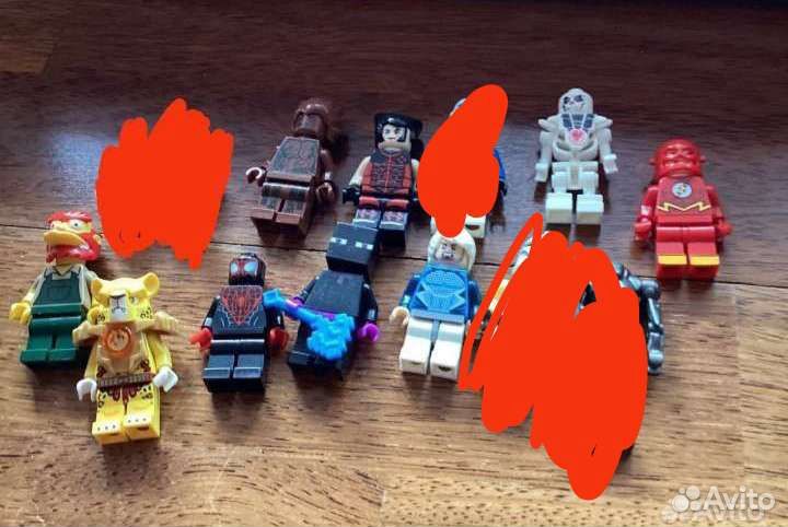 Lego звездные войны минифигурки марвел дс