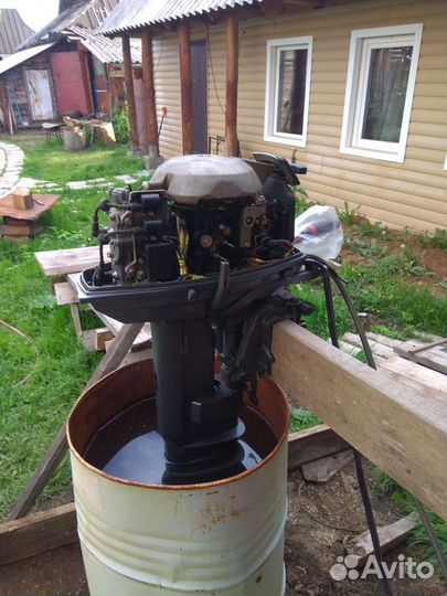 Лодочный мотор Ямаха 30 с лодкой