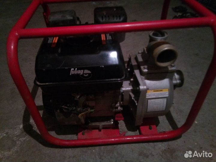 Мотопомпа Fubag pg 600