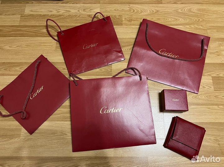Упаковка Cartier оригинал