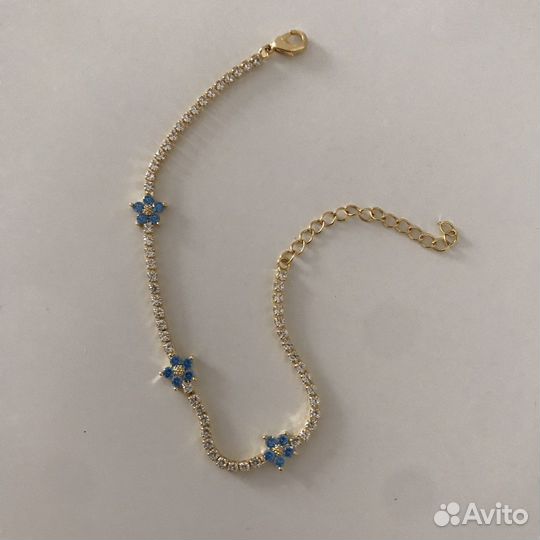 Браслет с цветочками