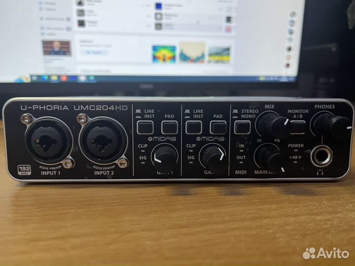 Behringer umc204hd