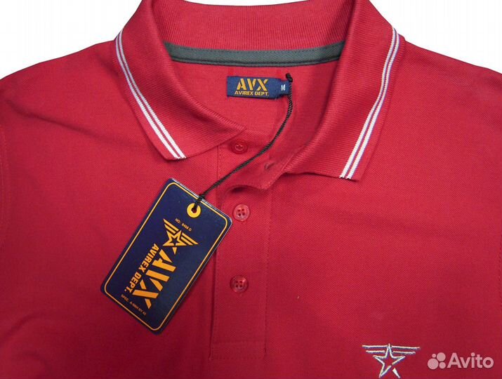 Рубашка Поло с коротким рукавом by AVX Avirex Dept