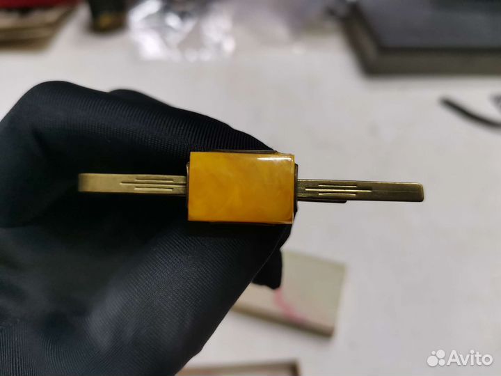 Советские запонки и зажим для галстука (Ч)