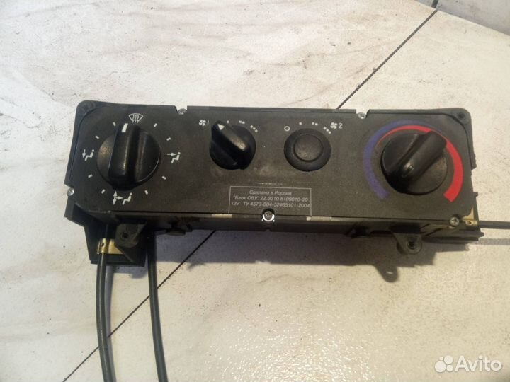 Блок управления печки/климат-контроля GAZ Gazelle