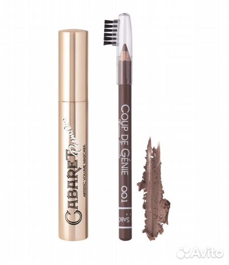 Тушь и карандаш для бровей Vivienne sabo