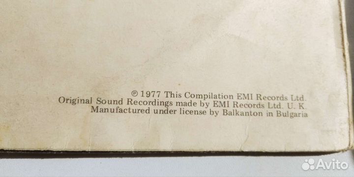 Пластинка винил The Beatles Love songs 1977