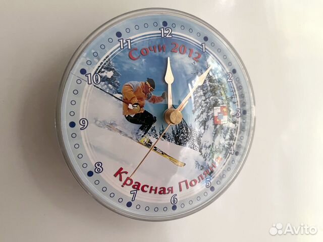 Часы-магнит на холодильник