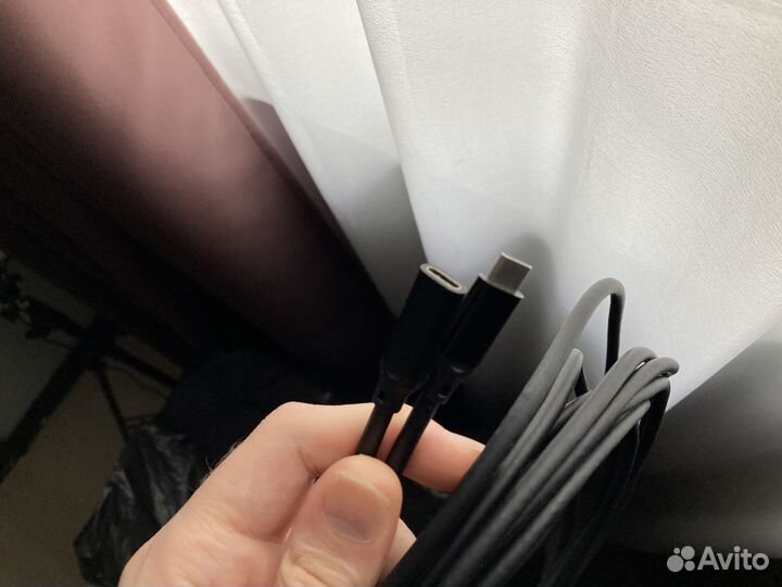 5 метров type-c female\male