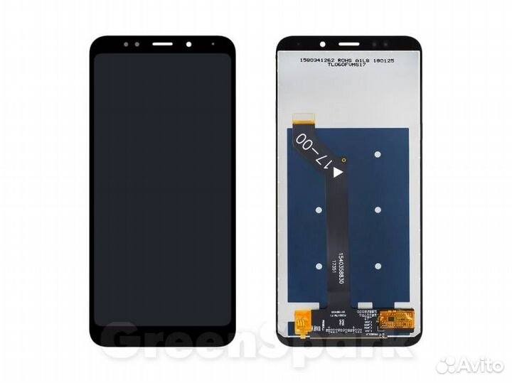 Дисплей для Xiaomi Redmi 5 Plus +тач черный copy