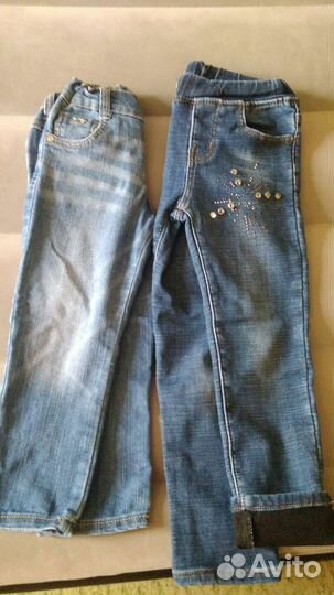 Костюмы на девочку,джинсы