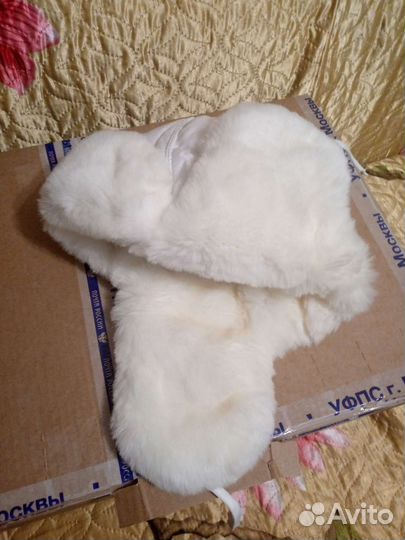 Шапка ушанка новая 58 размера