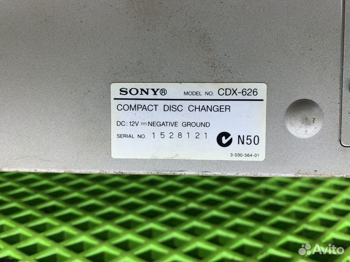 Cd чейнджер sony cdx-626