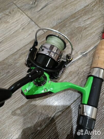 Спиннинг shimano catana 270 с катушкой kaida 3000