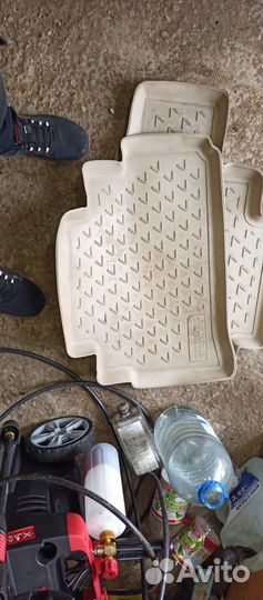Задние коврики lexus rx 2 поколения