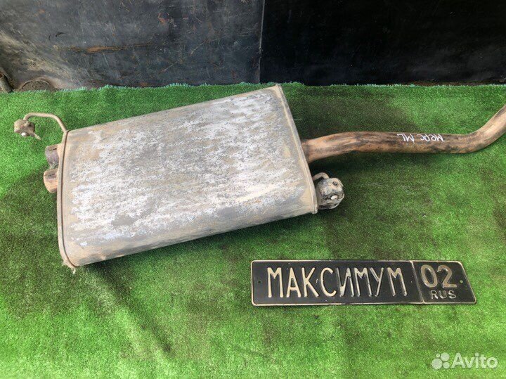 Глушитель ml w163