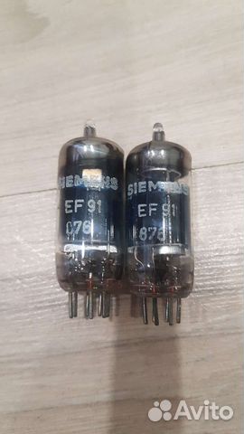 Радиолампа siemens EF91