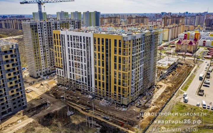 2-к. квартира, 53,5 м², 8/18 эт.